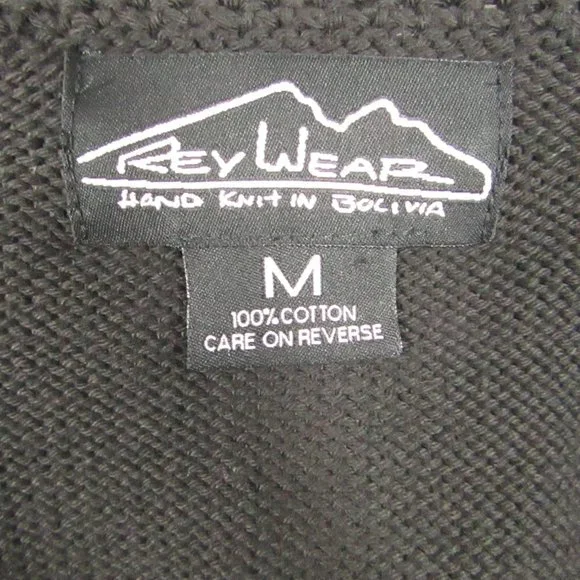 Women's | Rey Wear | Hand Knitted Sweater | Button-Up | Med - Picture 3 of 3